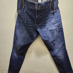 Liz Lange Dark Blue Women's Jeans